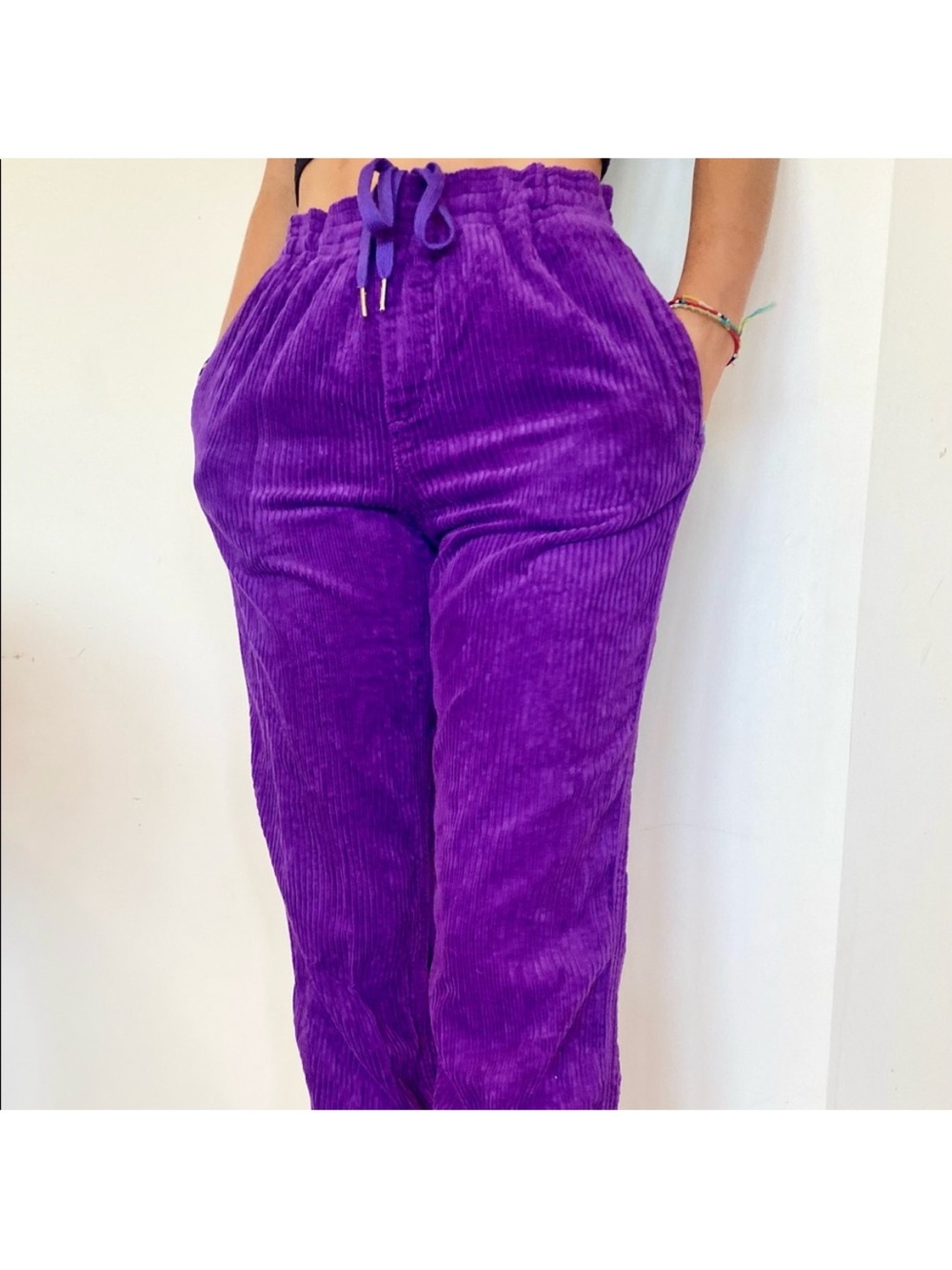 BDG‎ Purple Corduroy Joggers Size S